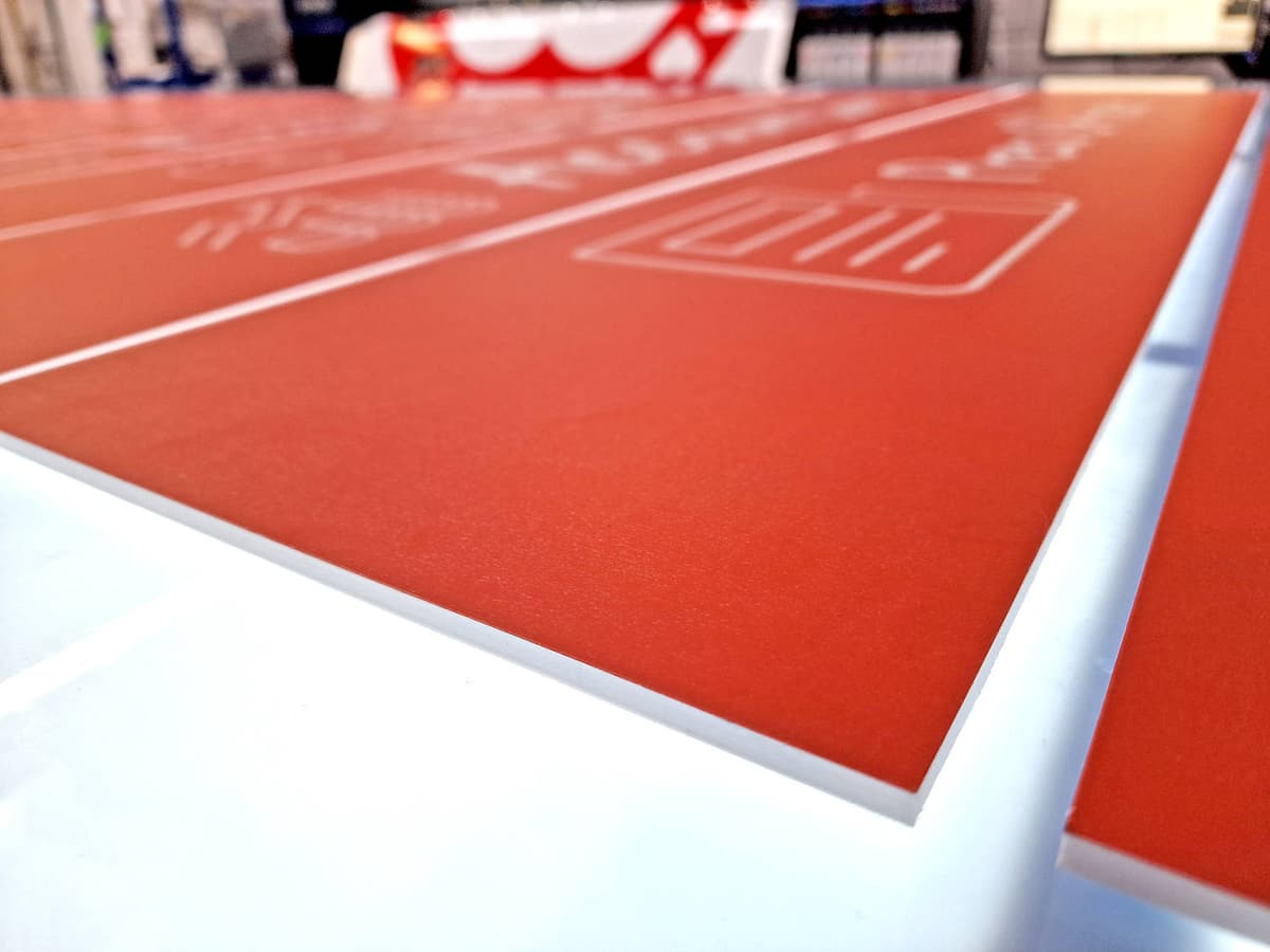 PVC sign boards